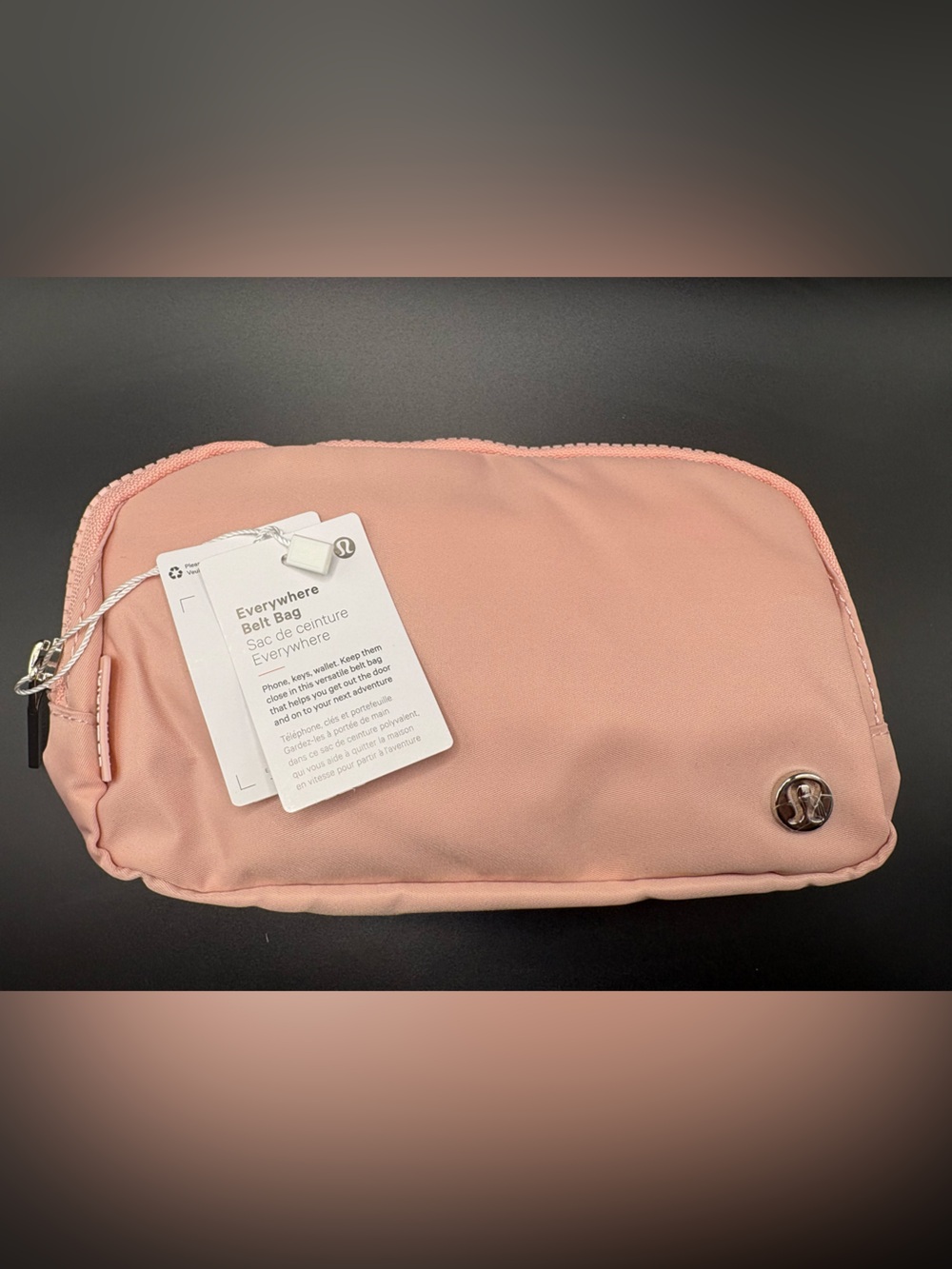 NWT Lululemon athletica Everywhere Belt Bag 1L in Blush Pink